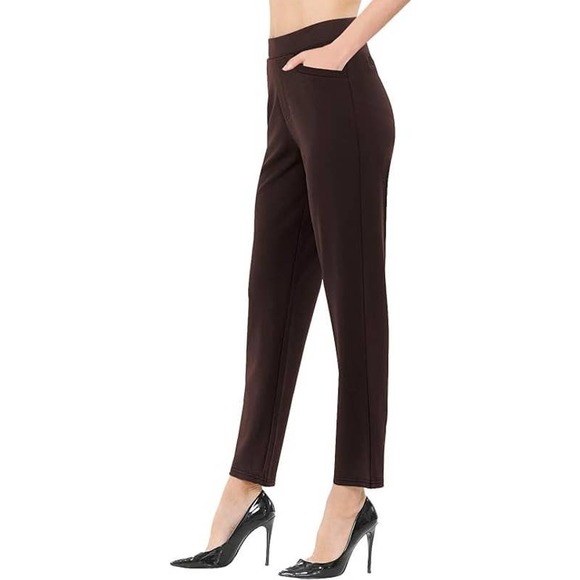 VIV Collection Women's Straight Fit Trouser Pull-On Pants Size 27M - Picture 1 of 4